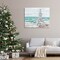 Stupell Industries Snowy Christmas Tree on Beach Canvas Wall Art